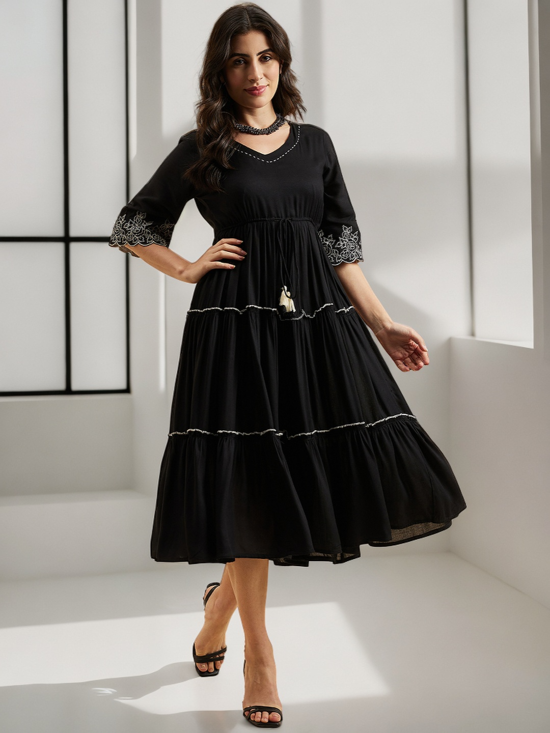 2 PIECE DRESS EMROIDERED ZEEP19 main image 1