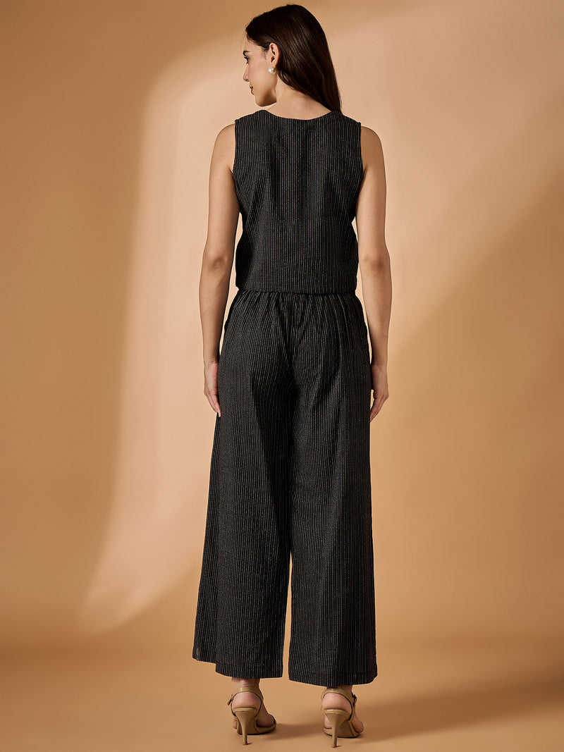 Thread Work Black Co-Ords Set