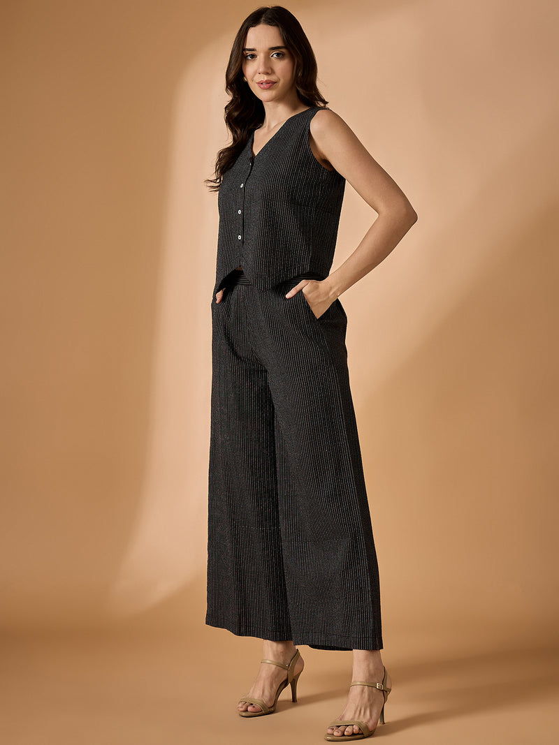 Thread Work Black Co-Ords Set