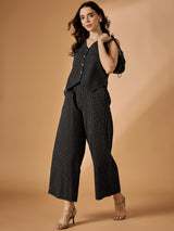 Thread Work Black Co-Ords Set