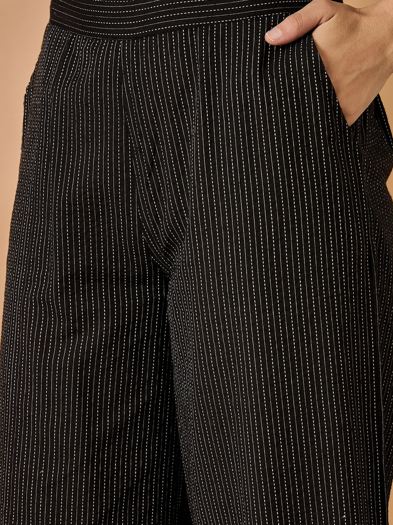 Thread Work Black Co-Ords Set
