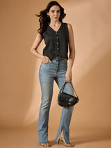 Thread Work Black Vest