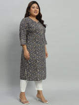 Floral Printed Kurta