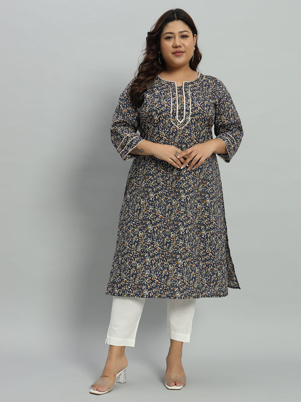 Floral Printed Kurta