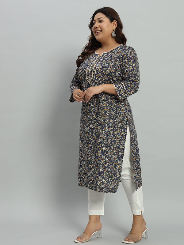 Floral Printed Kurta