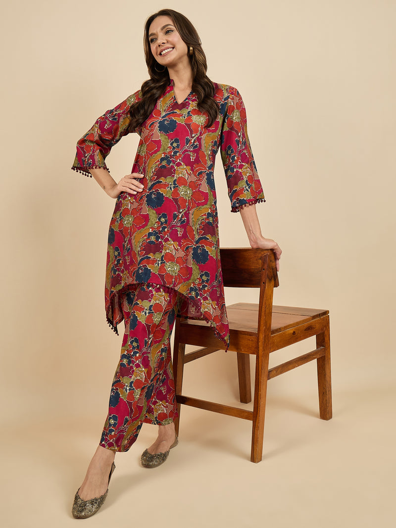 Floral Printed Co-Ords Set