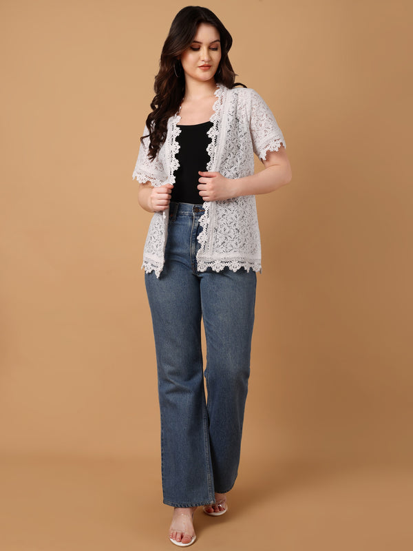 Self Design open Front Shrug