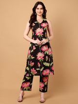 Floral Printed Kurta Set