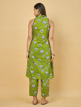 Azira Women’s Floral Printed Sleeveless Co-ords Set
