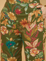 Azira Women’s Printed Cotton Kurta with Palazzo Co-ords Set | 3/4th Sleeve