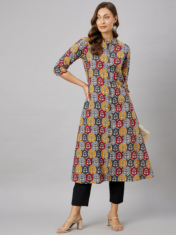 Cotton Cambric A line Kurta