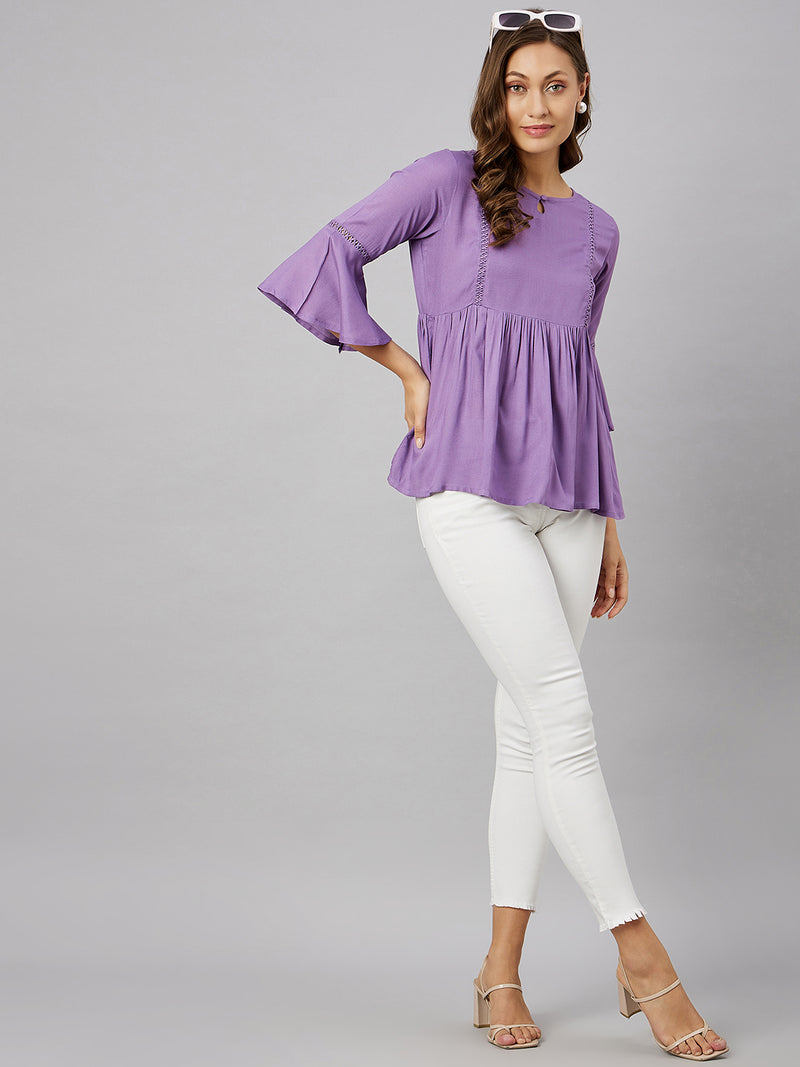 Rayon Solid Top