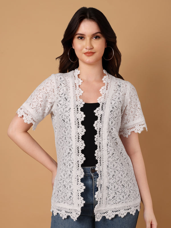 Self Design open Front Shrug