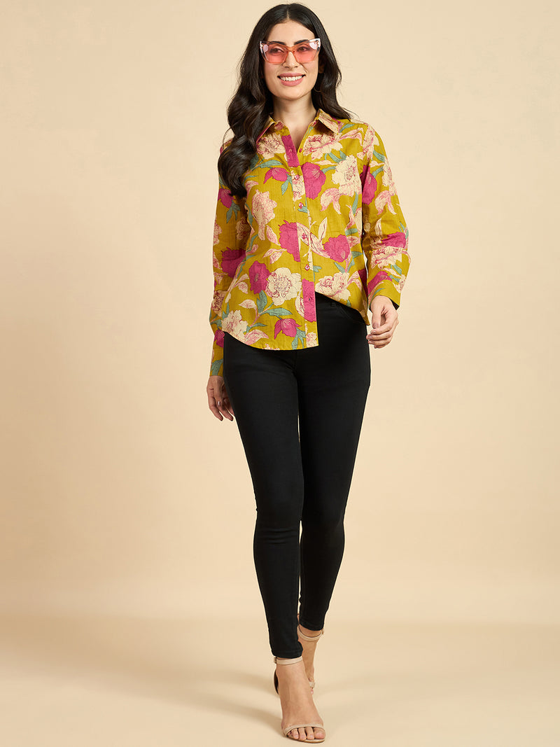 Floral Printed Shirt