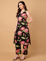 Floral Printed Kurta Set