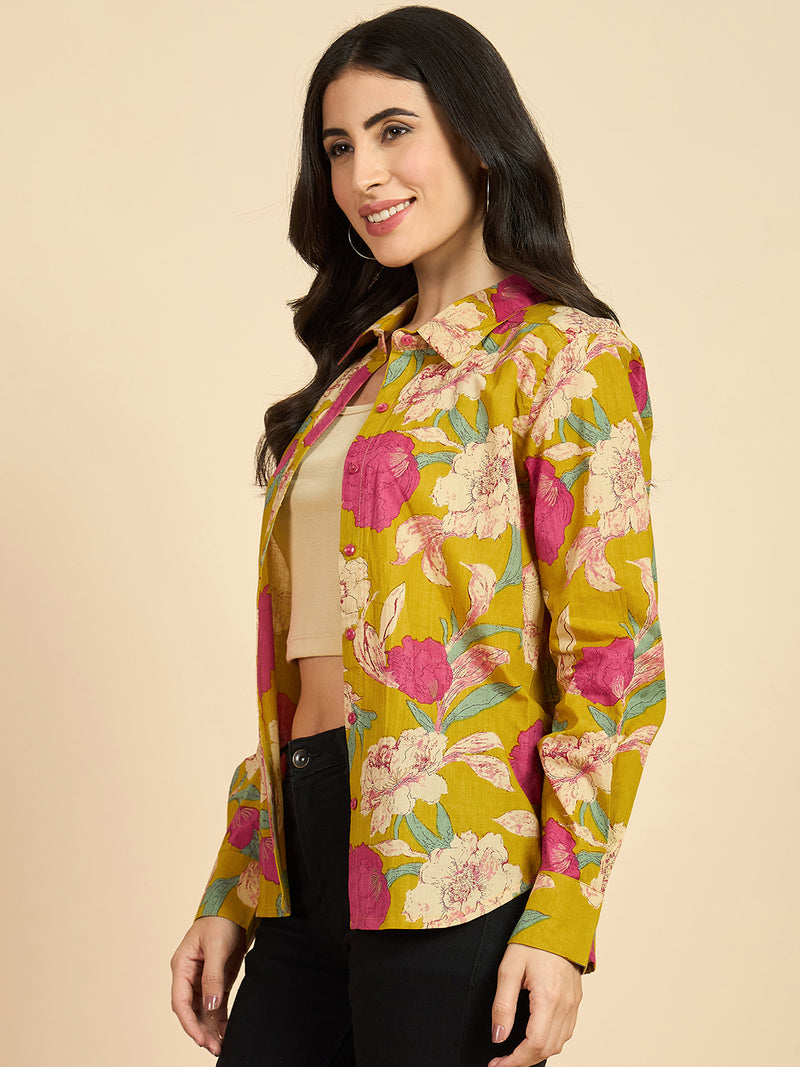 Floral Printed Shirt