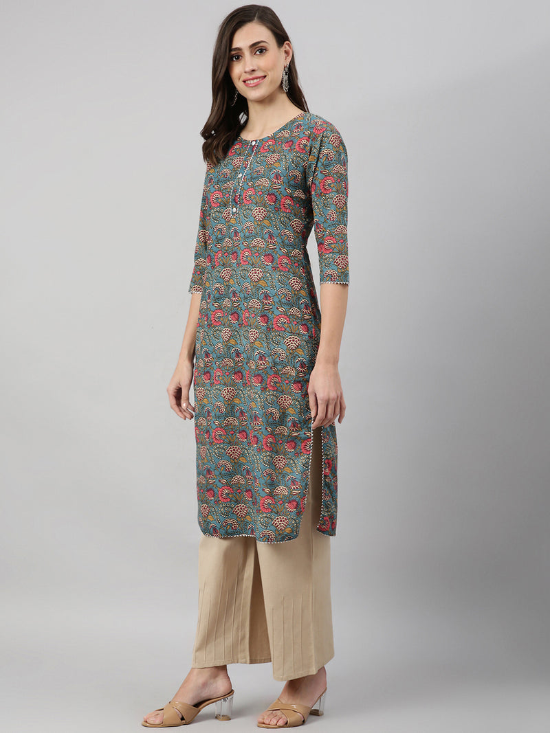 Cotton Straight Kurta