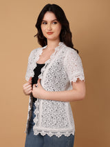 Self Design open Front Shrug