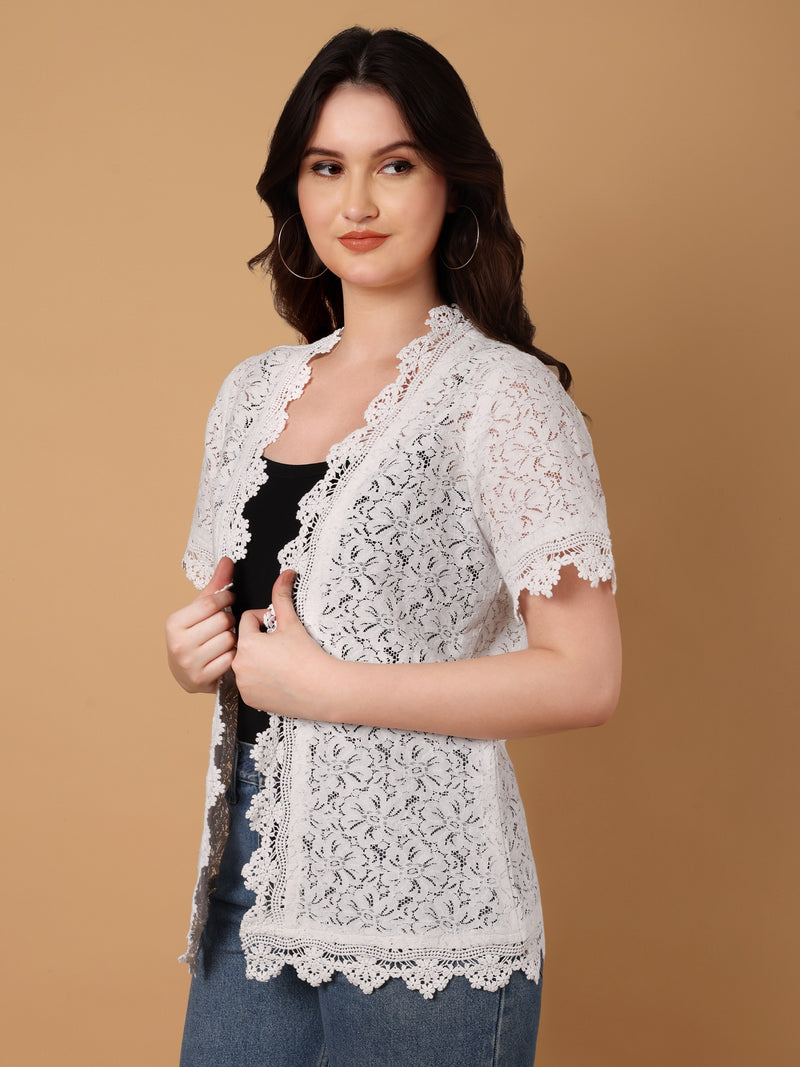Self Design open Front Shrug