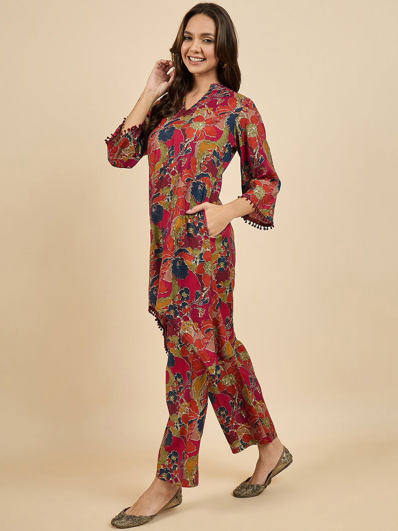 Floral Printed Co-Ords Set