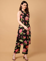 Floral Printed Kurta Set