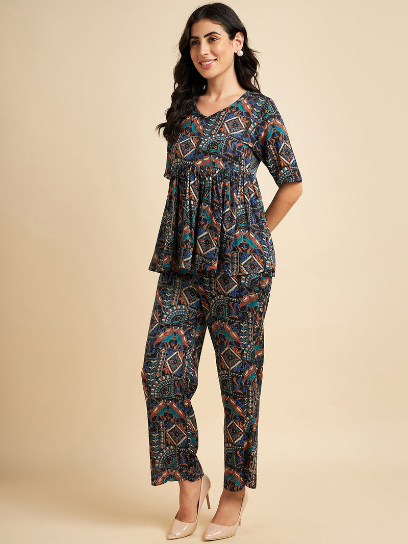 Motif Printed Co-Ords