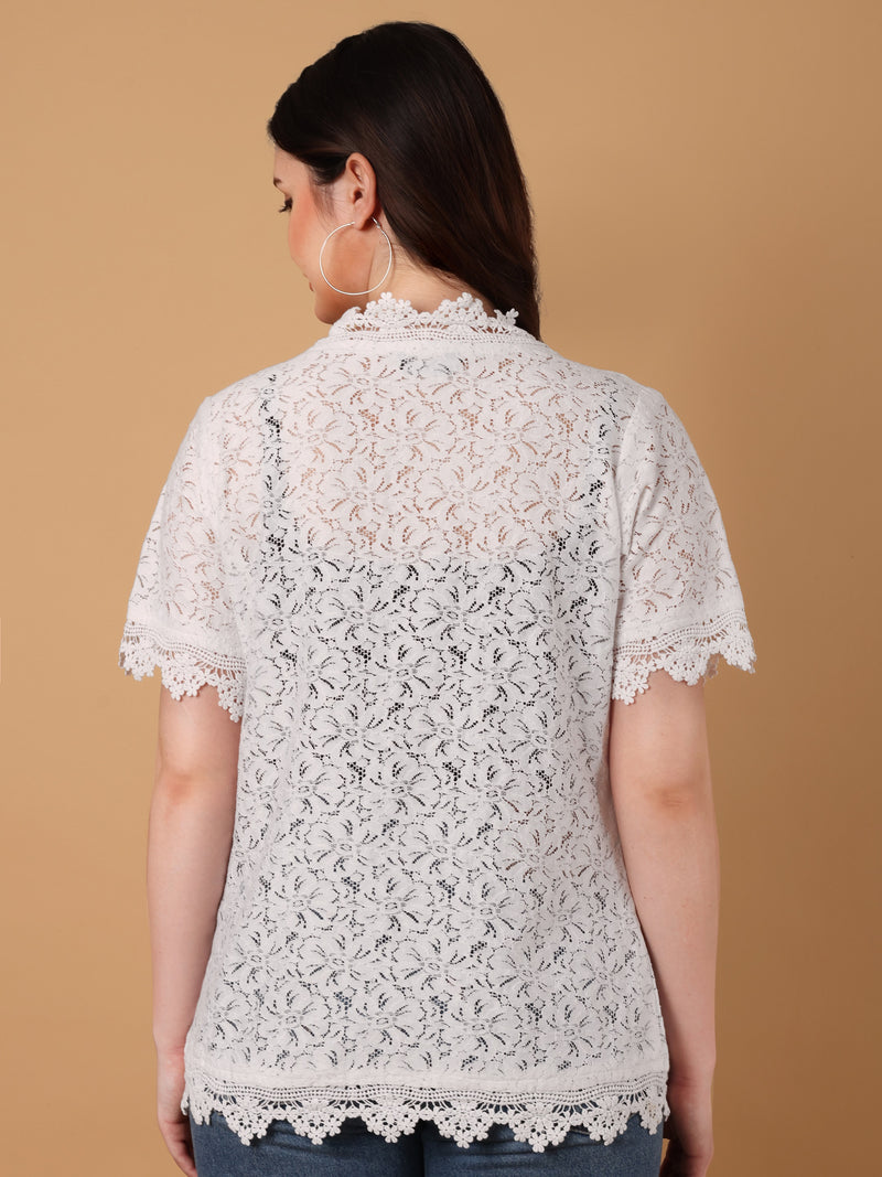 Self Design open Front Shrug