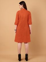 Embroidered Longline Open Front Shrug