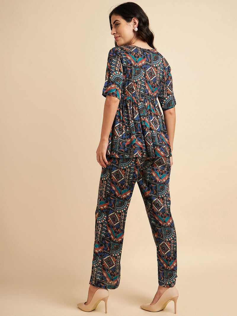 Motif Printed Co-Ords