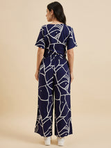 Abstract Printed Co-Ords Set