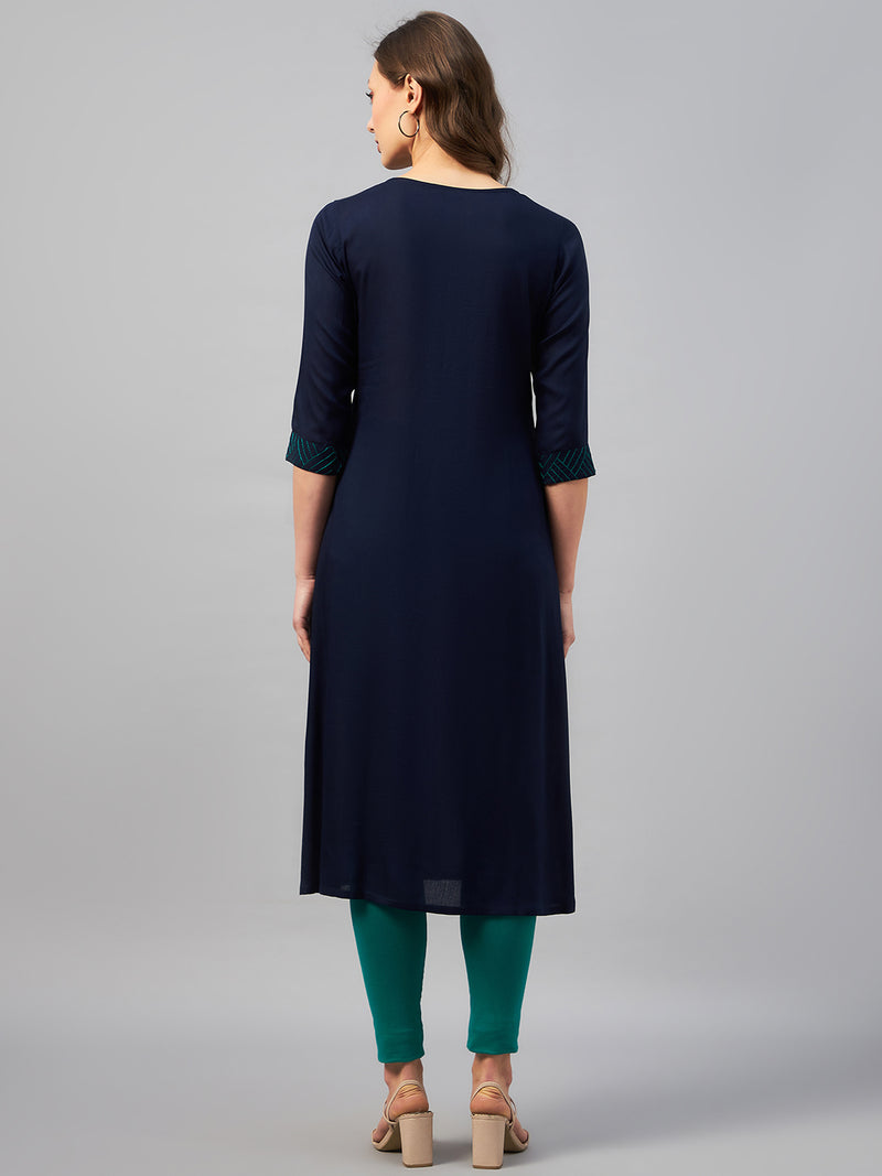 Georgette A line Kurta