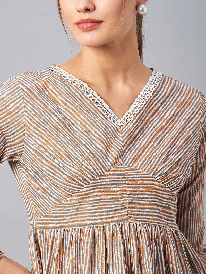 Striped Empire Top