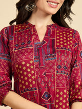 Motif Printed Co-Ords Set