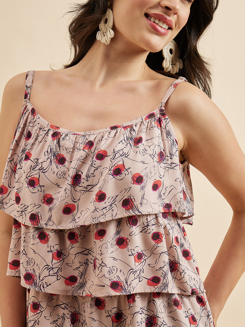 Printed Layered Top