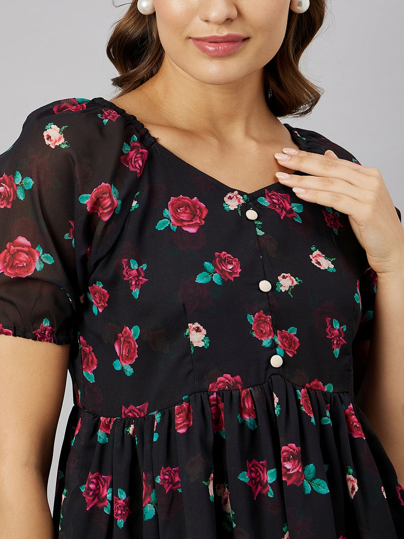 Floral Printed Top