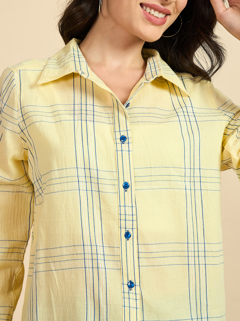 Striped Solid Shirt