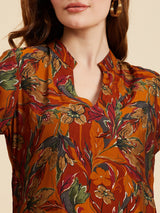 Floral Printed Kurta With Palazzo Set