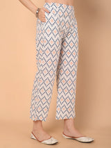 Floral Printed  Gathered Keyhole Neck  Kurta with palazzo & dupatta set