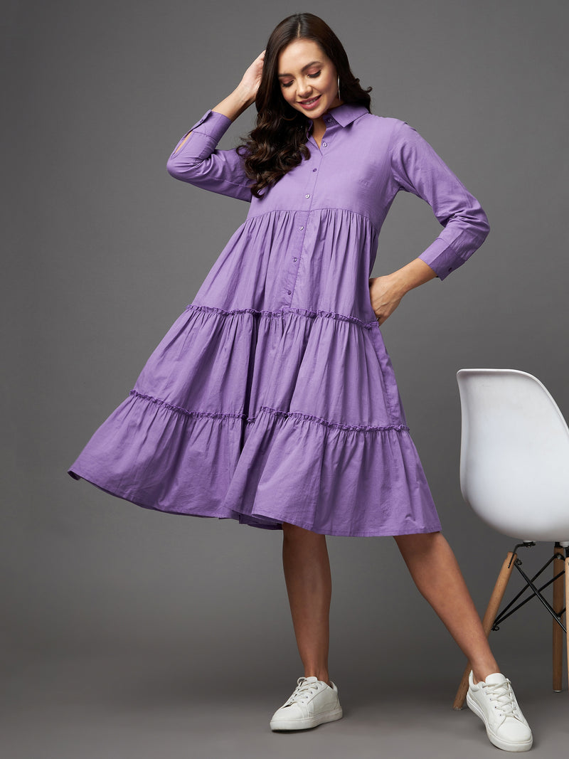 Cotton A Line Dress