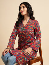 Printed Rayon Kurta