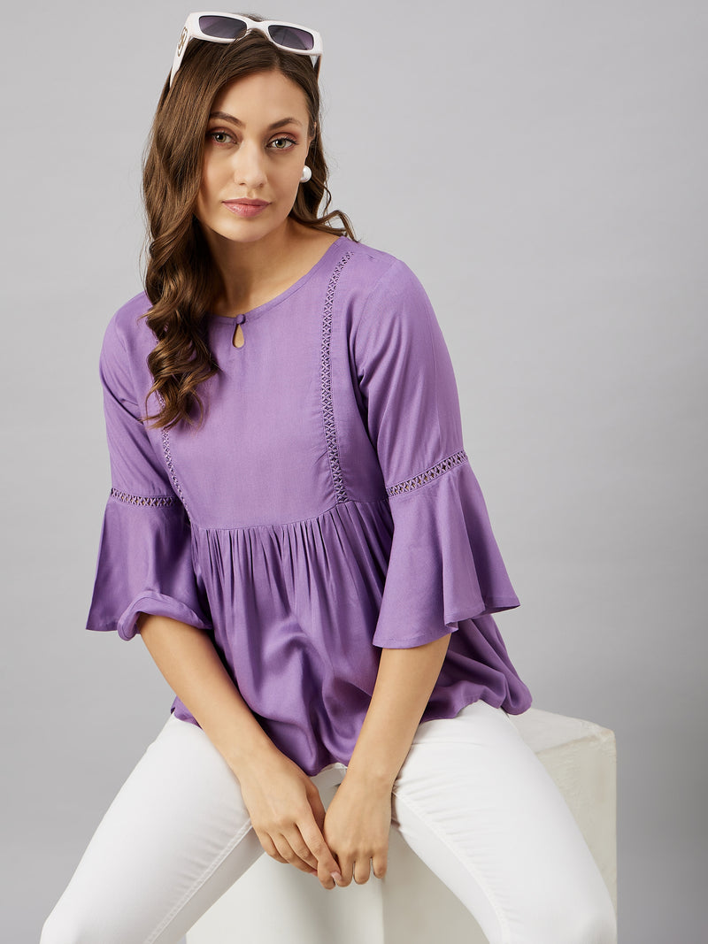 Rayon Solid Top