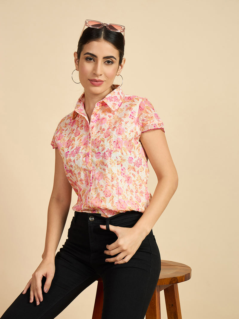 Floral Printed Shirt