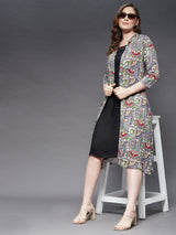 Slip Dress With Long Jacket