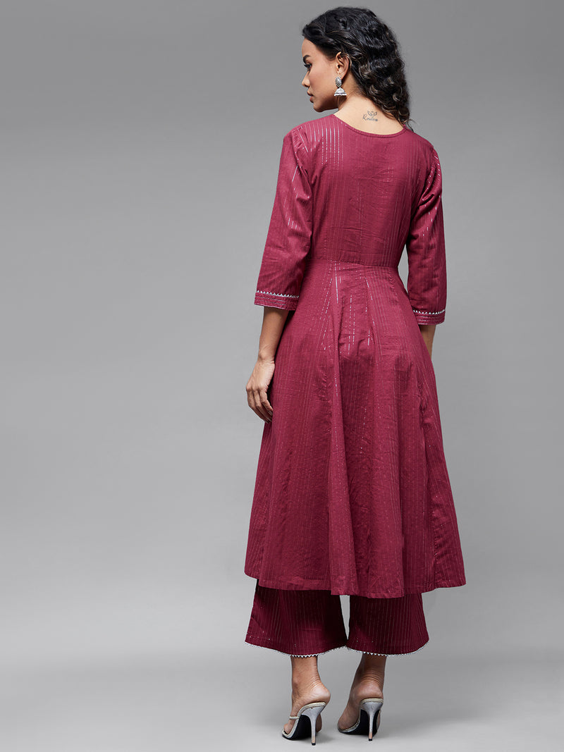 Angrakha Style Kurta-1256