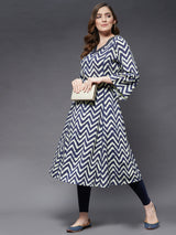 A-Line Kurta Style With Princess Line Cut