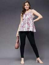 Peplum With Knot Strape Top